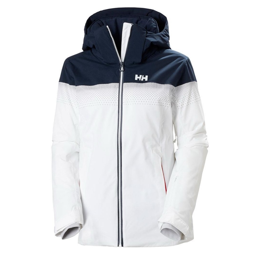 Helly Hansen Women's Snow Jacket in White and Navy